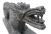 Product image 1 of the product “Chinese Dragon, Right. 30 x 120x 50cm. Stone cast, handcrafted & coloured Right Foot Forward”